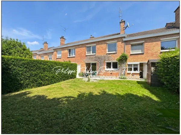 EN EXCLUSIVITÉ - MAISON FAMILIALE 4 CHAMBRES AVEC GARAGE, JARDIN ET FORT POTENTIEL À HEM (59510)