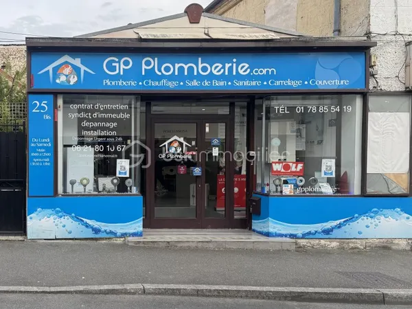 Fonds de commerce 4 pièces 60 m²