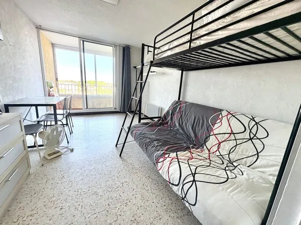 Carnon Plage, studio meublé, à deux pas de la plage et du po