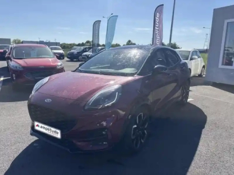 Ford Puma 1.0 flexifuel 125ch s&amp;s mhev st-line x vivid ruby edition
