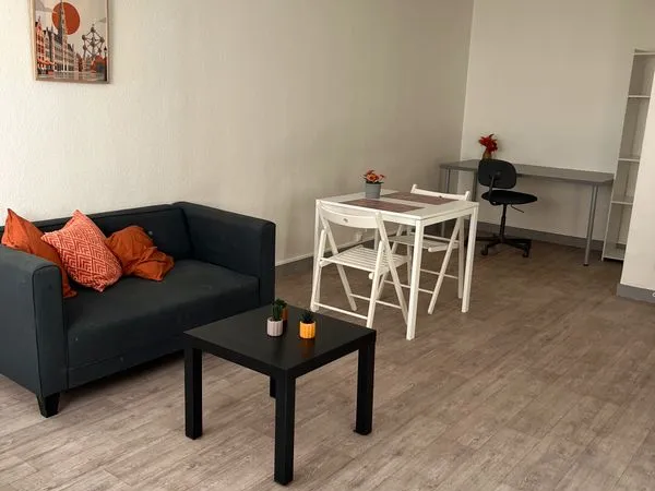 Meublé 48 m² rénové, près Fourneyron