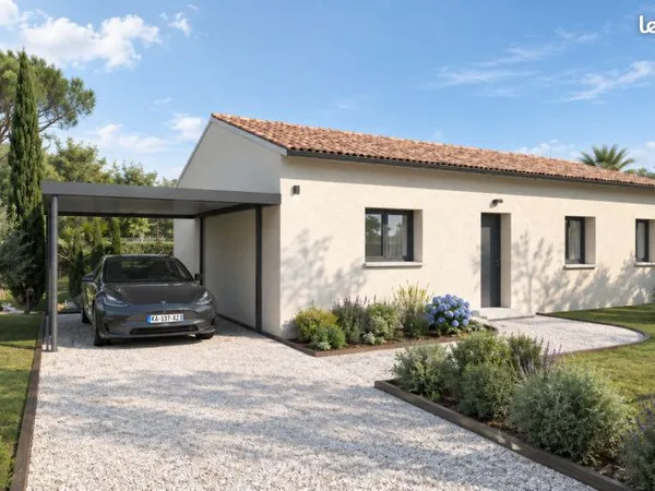 Maison neuve de 87 m² sur terrain de 461 m² à Fronton