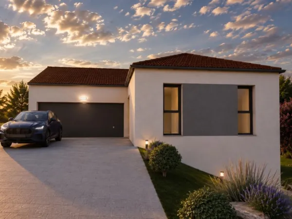 Terrain + maison 6 pièces 110 m²