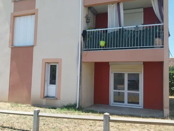 Langon appartement t2 au rdc proche centre ville