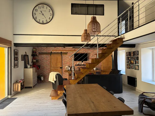 Maison corps de ferme à vendre à La Chapelle Saint Laurent - 6 pièces, 172 m²