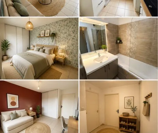 T3 lumineux avec balcon, piscine & double parking - Poitiers Demi-Lune