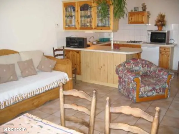 Studio 43m² avec balcon face Mont Blanc