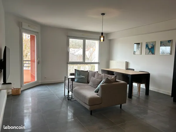 F3 neuf meublé - garage, balcon, parking - Bertrange