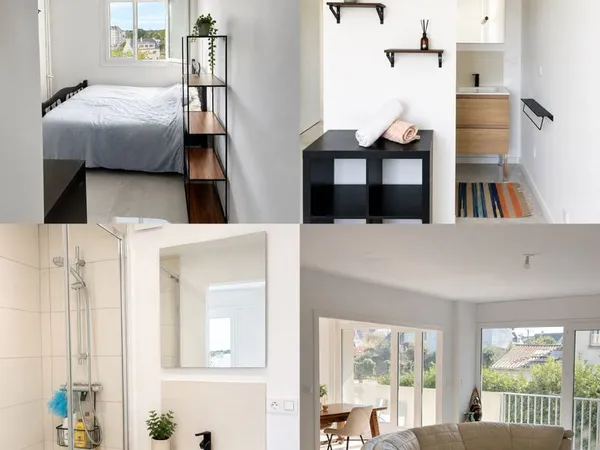 Colocation meublée - Chambre lumineuse dans appartement tout équipé
