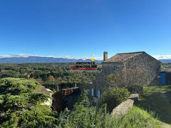 Maison de charme avec vue époustoufflante