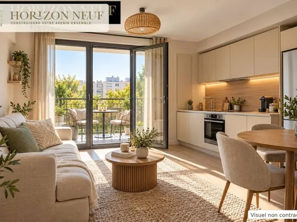 Appartement 2 pièces 42 m²