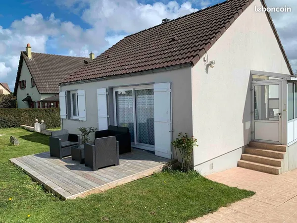 Maison individuelle de plain-pied meublée