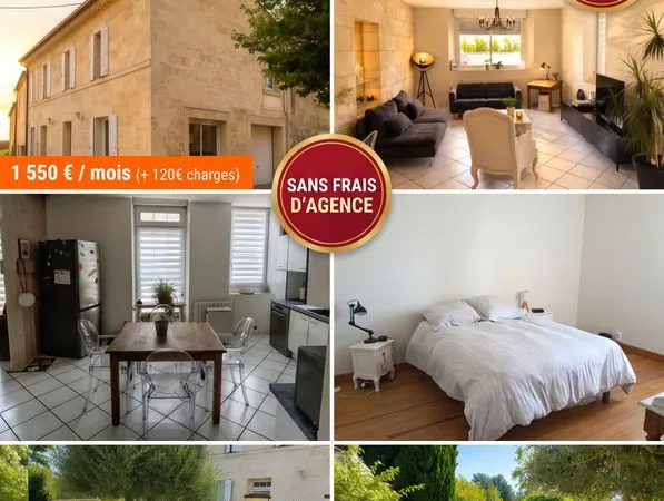 Magnifique maison en pierre rénovée - 180 m² - Coeur du bourg d'Eysines