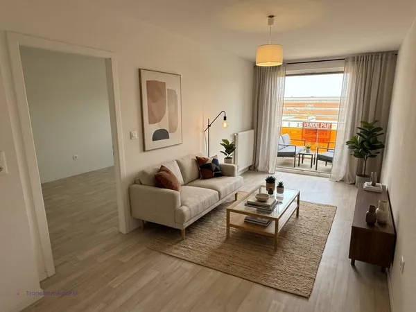 2 Pieces 38m² avec balcon en dernier étage et parking sous-sol