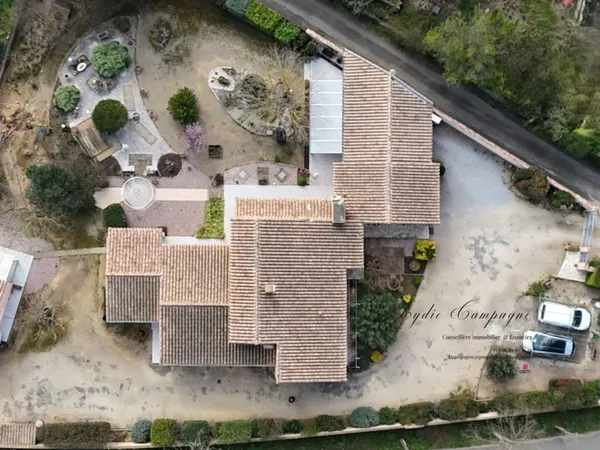 Maison d'architecte et gîte Argens Minervois 7 pièce(s) 177 m2