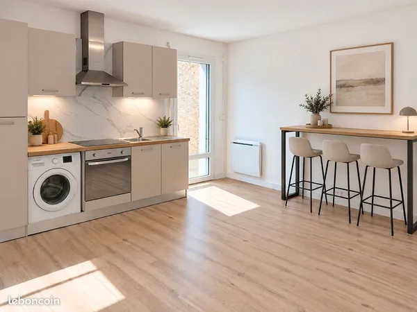 Appartement 3 pièces 57 m²