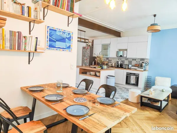 Cherche colocataire appartement 84m2 paris 20