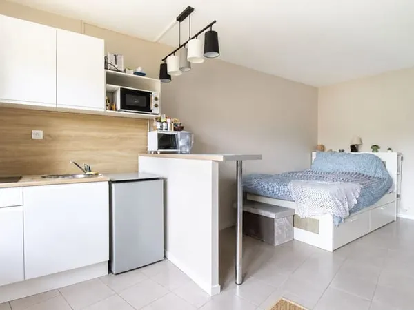 Studio 1 pièce 29 m²