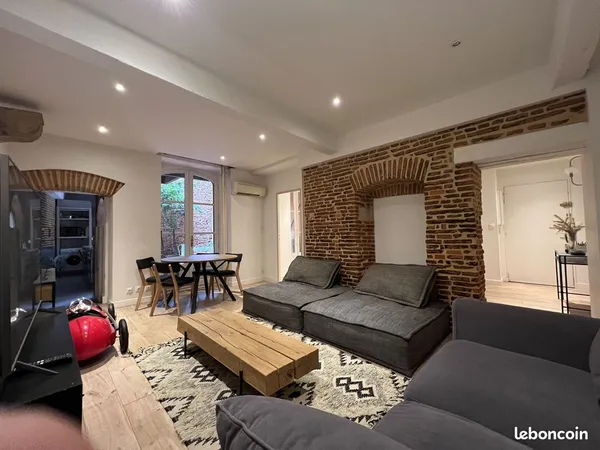 Jardin Royal T3 meublé de 64 m² - Terrasse de 27 m²