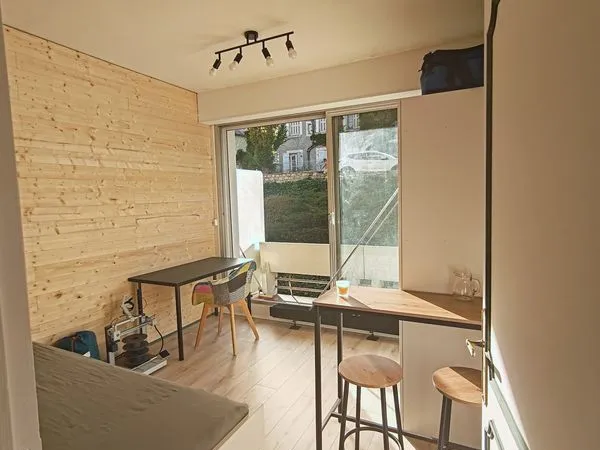 Studio meublé 15m²
