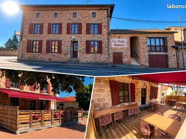 Fonds de commerce Restaurant + 4 chambres d'hôtes - entre Saint Etienne et Lyon-Rhône 69