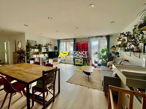 Appartement 3 pièces 62 m²