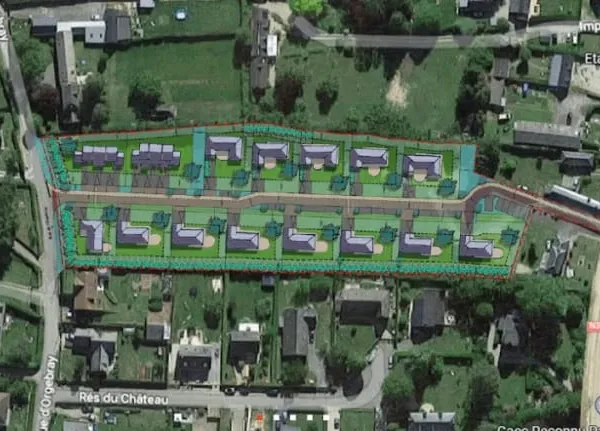 Terrain 508 m²