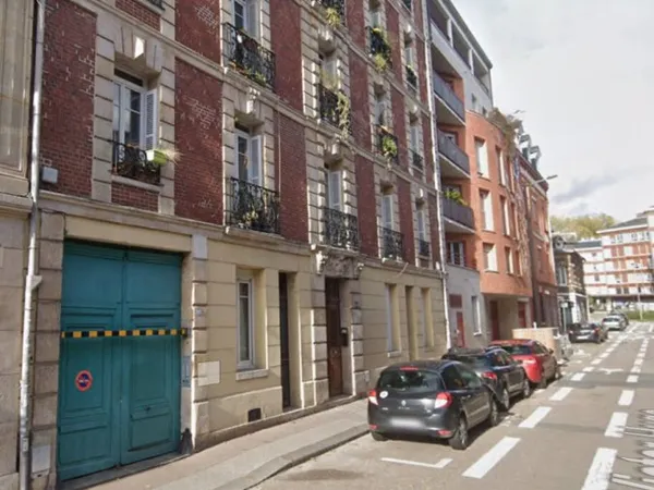 Rouen saint-marc t3 duplex dans immeuble bourgeois