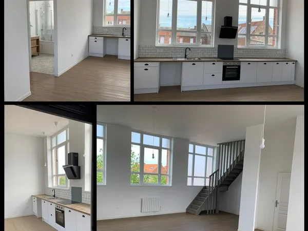 Appartement T4 en duplex, 108M2