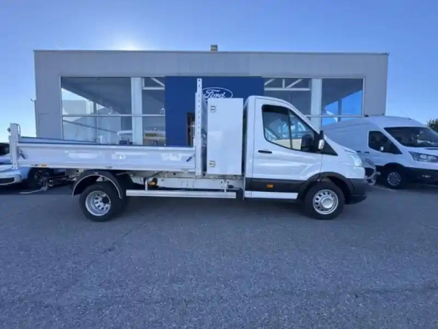Ford Transit 2t ccb ford  2t chassis cabine avec benne + coffre ar p350 l3 2.0 ecoblue 170ch s&amp;s t — photo 4
