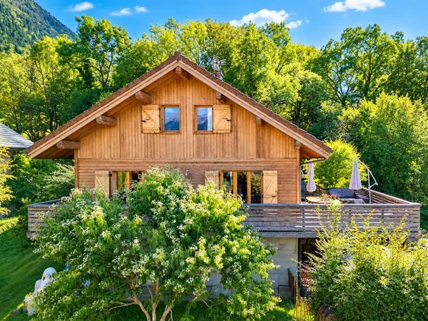 Chalet contemporain à ossature bois