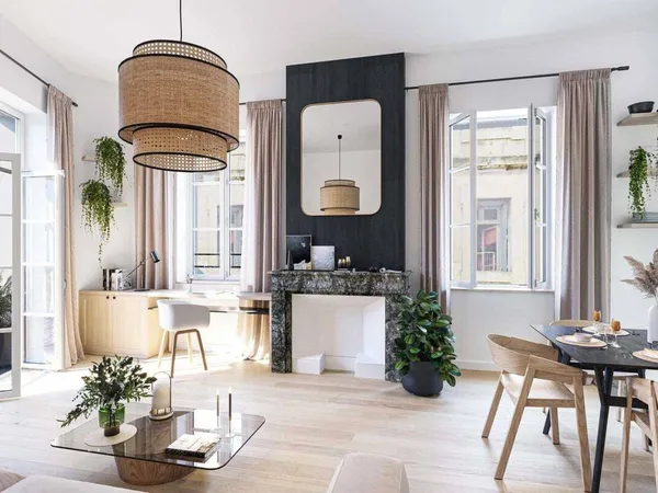 Appartement 3 pièces 53 m²