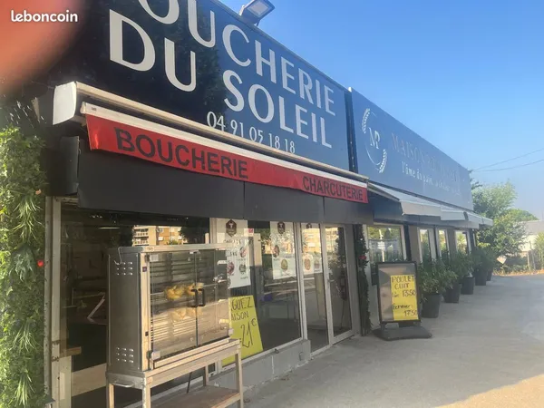 Boucherie plan de cuques
