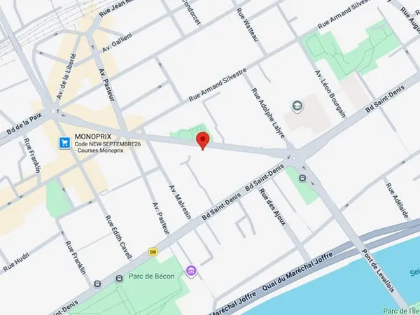 Stationnement Location Courbevoie  13m² 60€