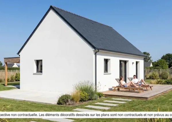 Maison neuve 2 pièces 59 m²
