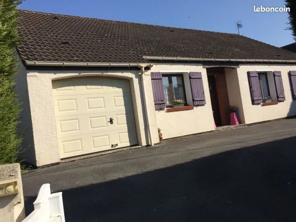 Vend maison F6 plein pied