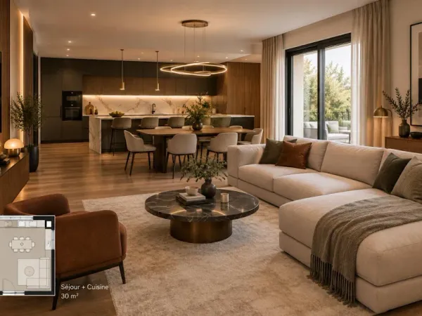 Appartement 4 pièces 94 m²
