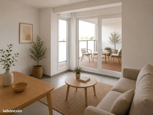 Appartement 2 pièces 45 m²