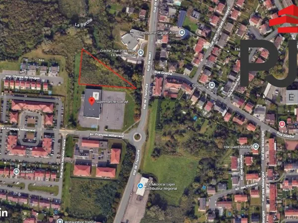 Terrain 3745 m² Maizières-lès-Metz