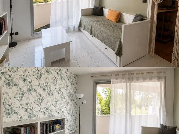 Charmant studio avec balcon et cave à La Rochelle, quartier La Genette