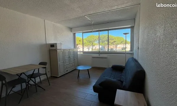 Studio meublé 26m² résidence Les Régates