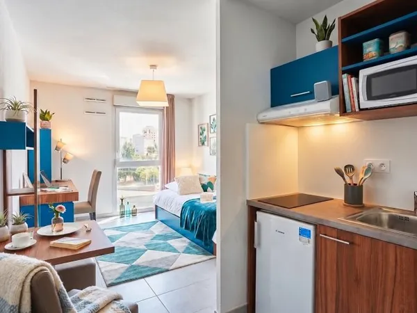 Studio 1 pièce 21 m²