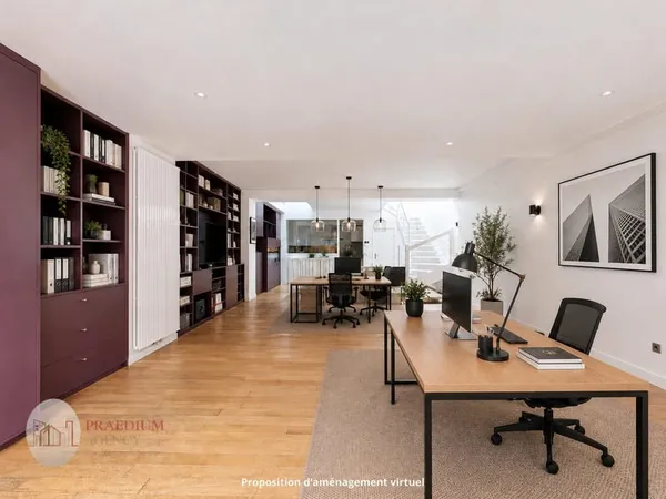 Vincennes centre - Bureaux atypiques de 152 m² au sol avec te