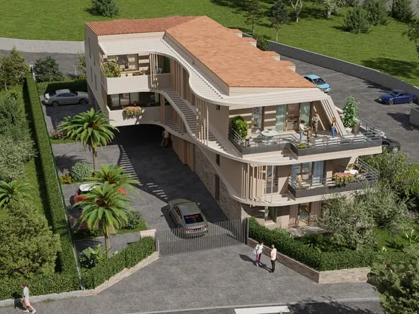 Programme neuf à Villeneuve-Loubet, 4 pièces en rez-de-jardi