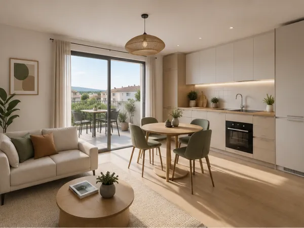 BRIGNOLES CENTRE  BEAU T2 AVEC TERRASSE & 2 STATIONNEMENTS