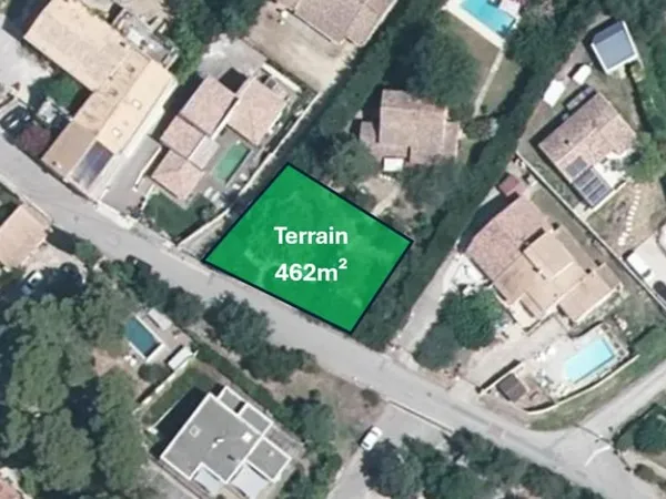 Terrain 462 m²