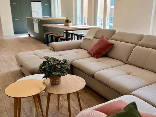Grand appartement meublé 110 m² - 3 chambres - Centre Alençon - Idéal colocation