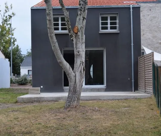 Maison 3 chambres, jardin sud