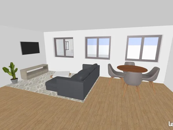 T4 de 76 m² en rez-de-chaussée - Idéal investissement locatif