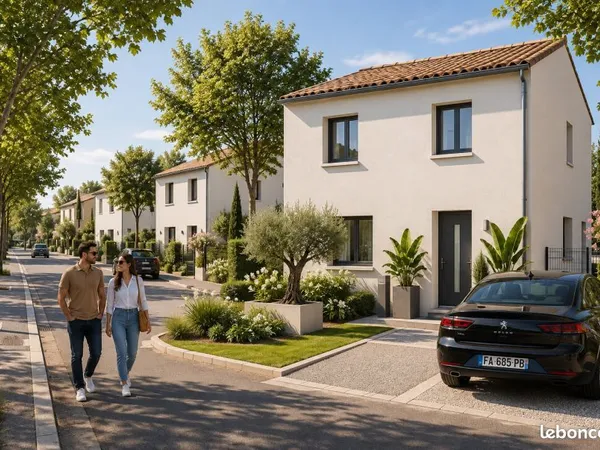 Maison neuve 4 pièces à Saint Just